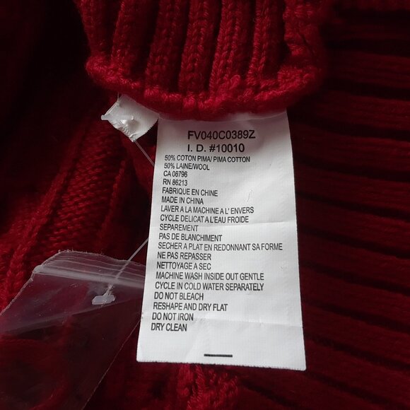 NWT Tristan 50% Wool 50% Pima Cotton Sweater Dress - Picture 10 of 11